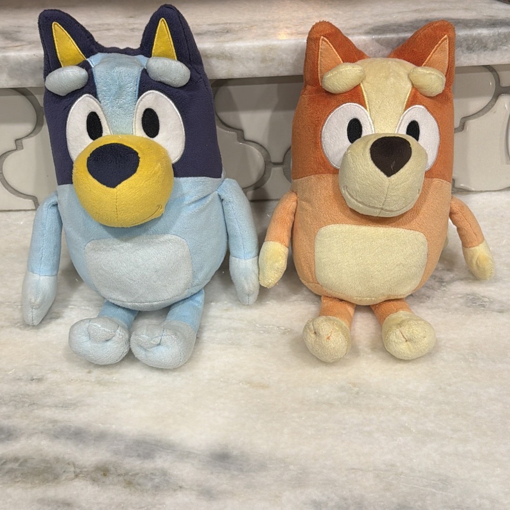 Bluey‎ Bingo 13" Talking Interactive Plush Stuffed Animal Lot Tested Works